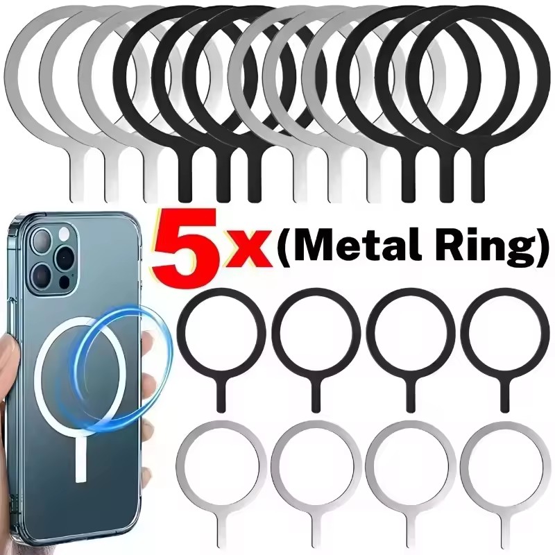 Car Phone Holder - Anello Magnetico Universale in Acciaio Inox