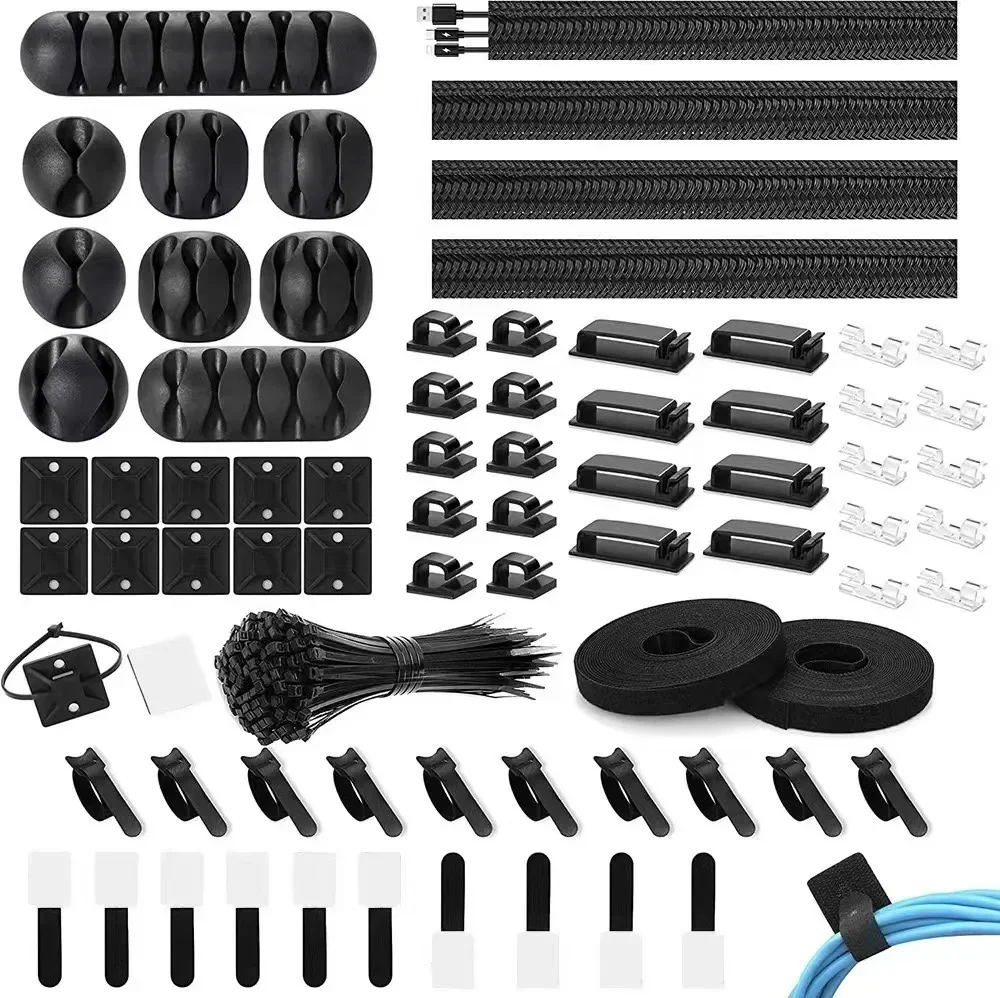 Car Organizer - 173 Pezzi Kit Organizzatore Cavi per