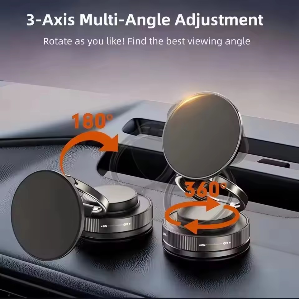 Car Vacuum - Supporto Magnetico per Telefono da Auto