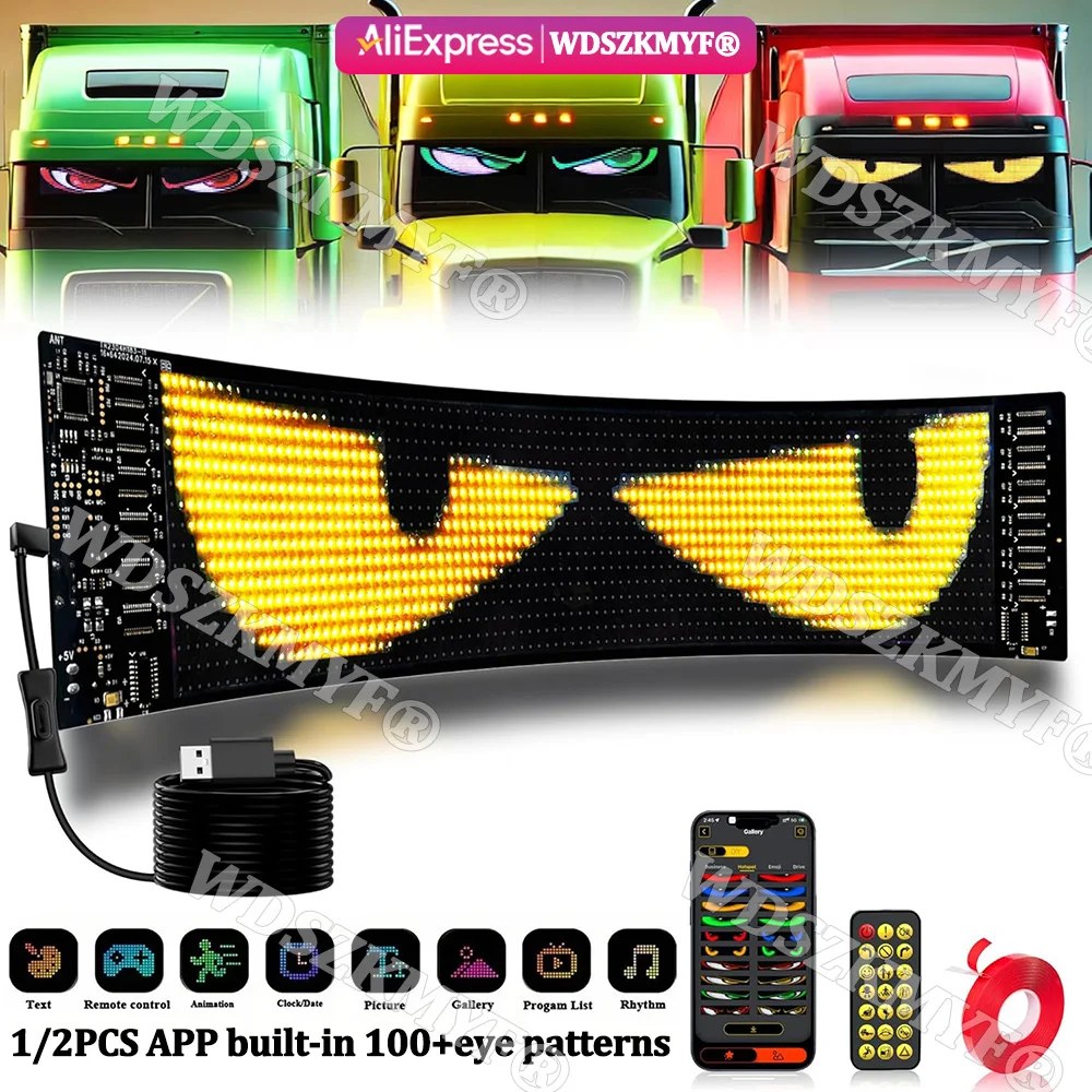 Car Led Light - Devil Eyes Luce LED multifunzionale luminosa