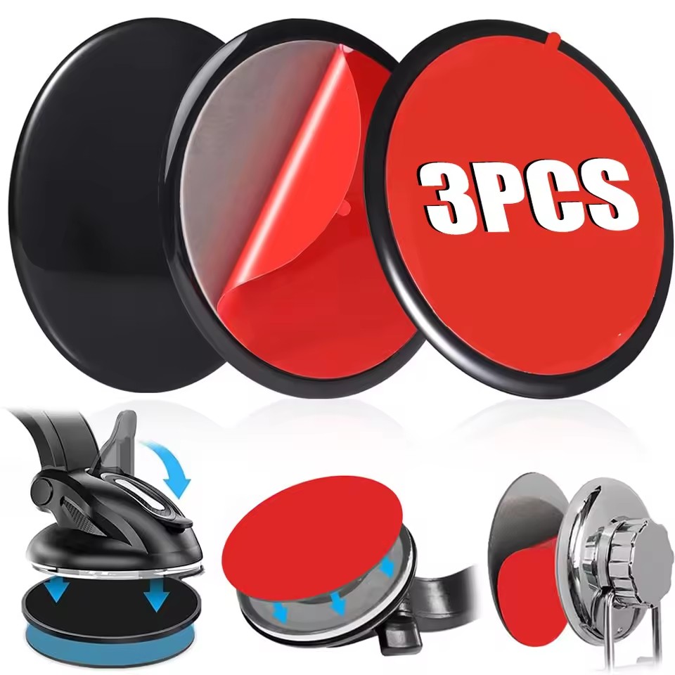 Car Phone Holder - Set Universale di Cuscinetti Adesivi per