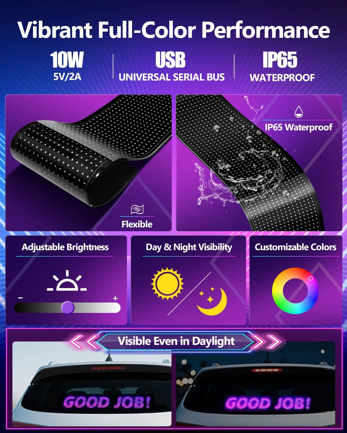 Pannello LED Matriciale Multif - Car Led Light recensione e prezzo