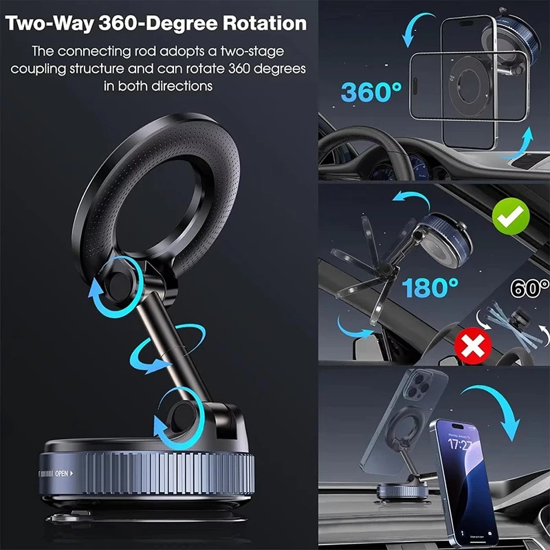 Supporto Magnetico per Telefon - Car Vacuum recensione e prezzo