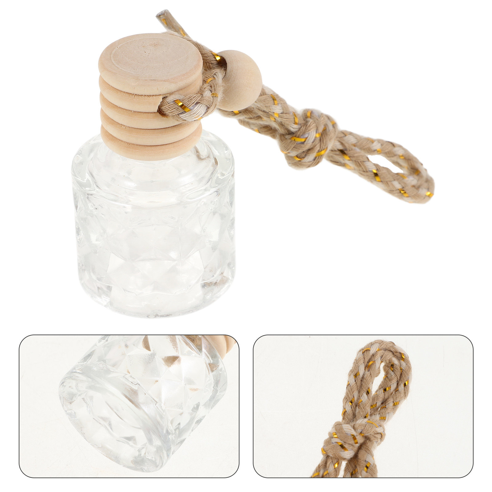 2 pezzi di flaconi in vetro pe - Car Air Freshener recensione e prezzo